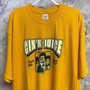 Vintage Y2K Mac Dre Gin'N Juice Smoov Mofo T Shirt Mens XXL 25.5x30.5